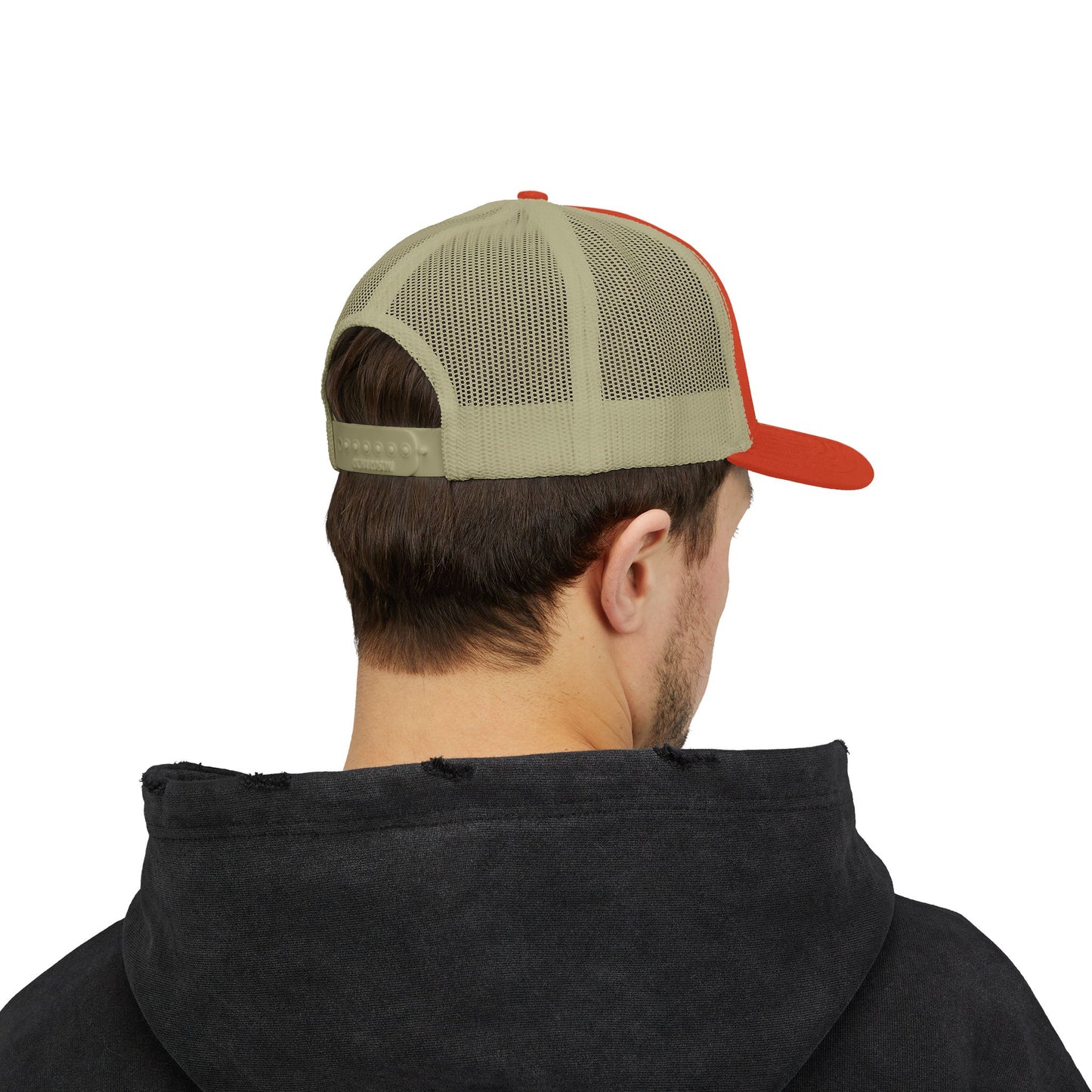 Brooklyn Trucker Cap – Vintage Sequin Patch Snapback