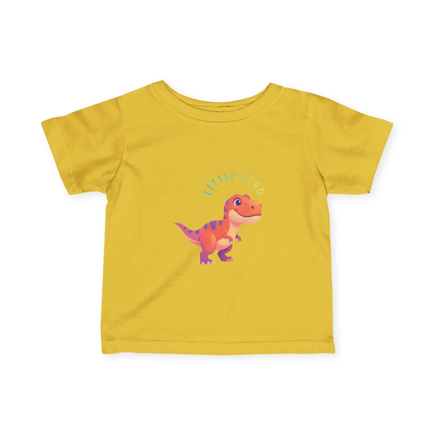 Infant T-Shirt — Colorful 'Little T-Rex' Dino Tee for Babies