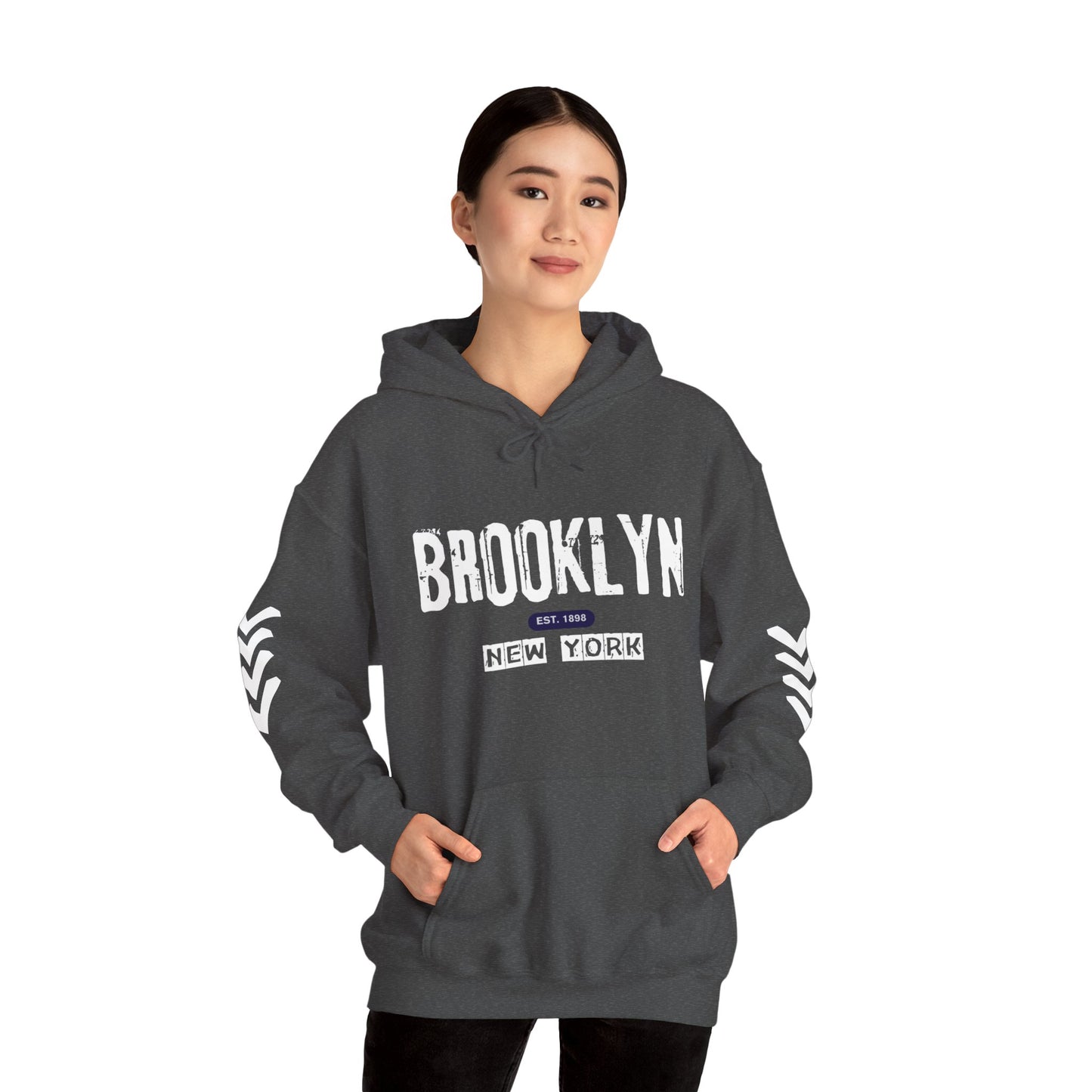 Best Hoodie New York — Urban Brooklyn NY Vintage Logo Sweatshirt