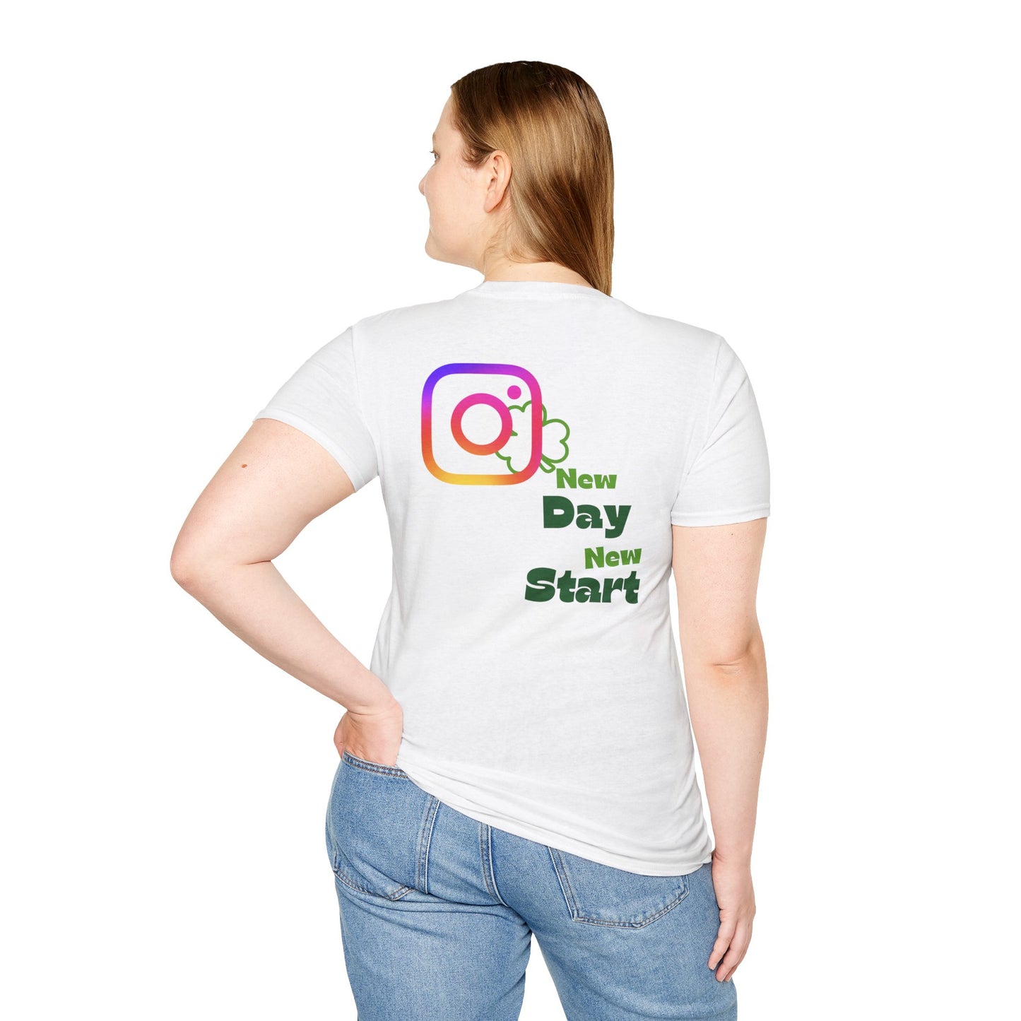 Instagram Queen T-Shirt — "Queen" Social Media Tee with Custom @handle