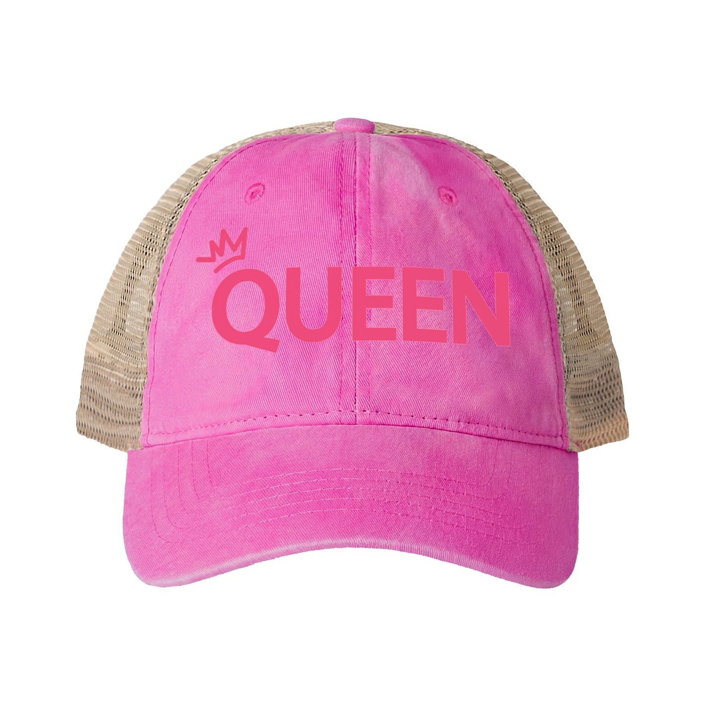 Women's Washed Mesh-Back Cap