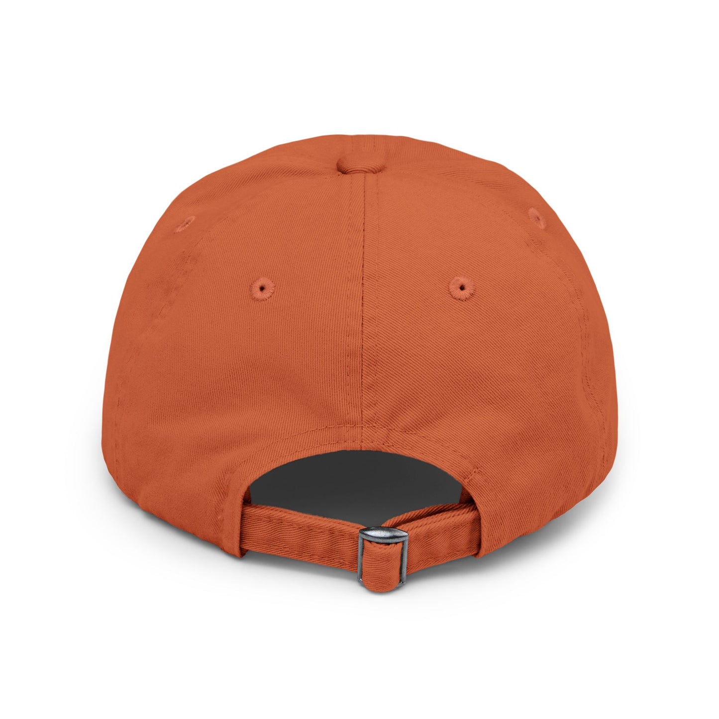 Never Give Up Distressed Cap — Motivational Baseball Hat