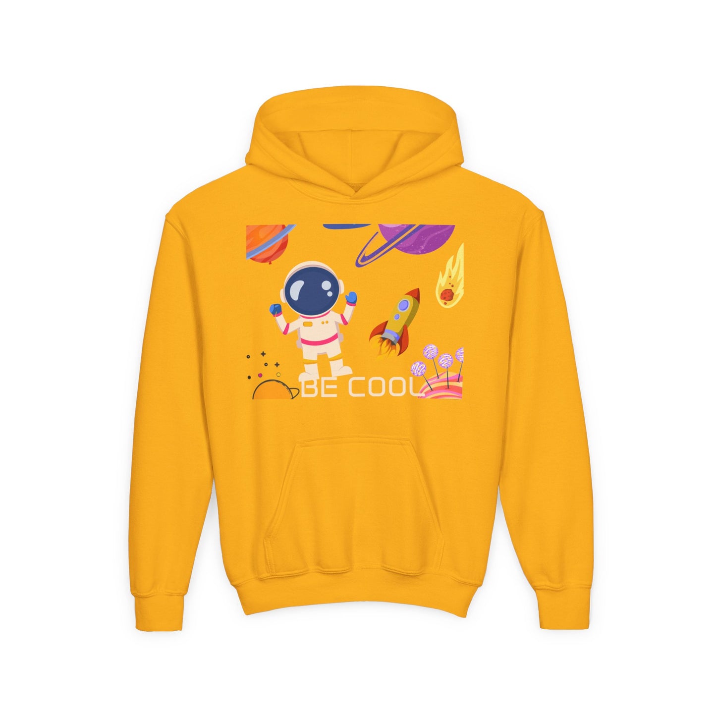 Kids Space Hoodie – Cute Astronaut Rocket Sweatshirt for Boys & Girls - Custom design