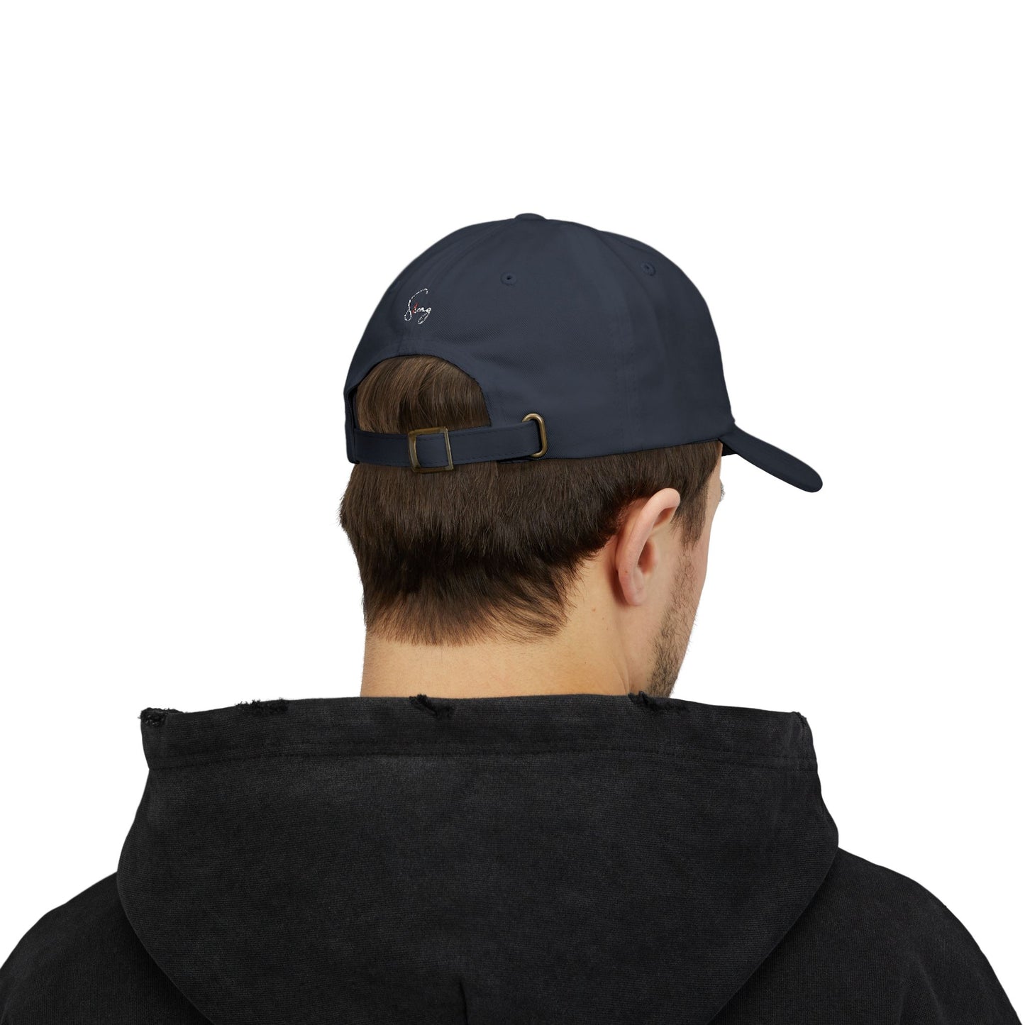 Create New Life — Embroidered White Baseball Cap for Regular Use