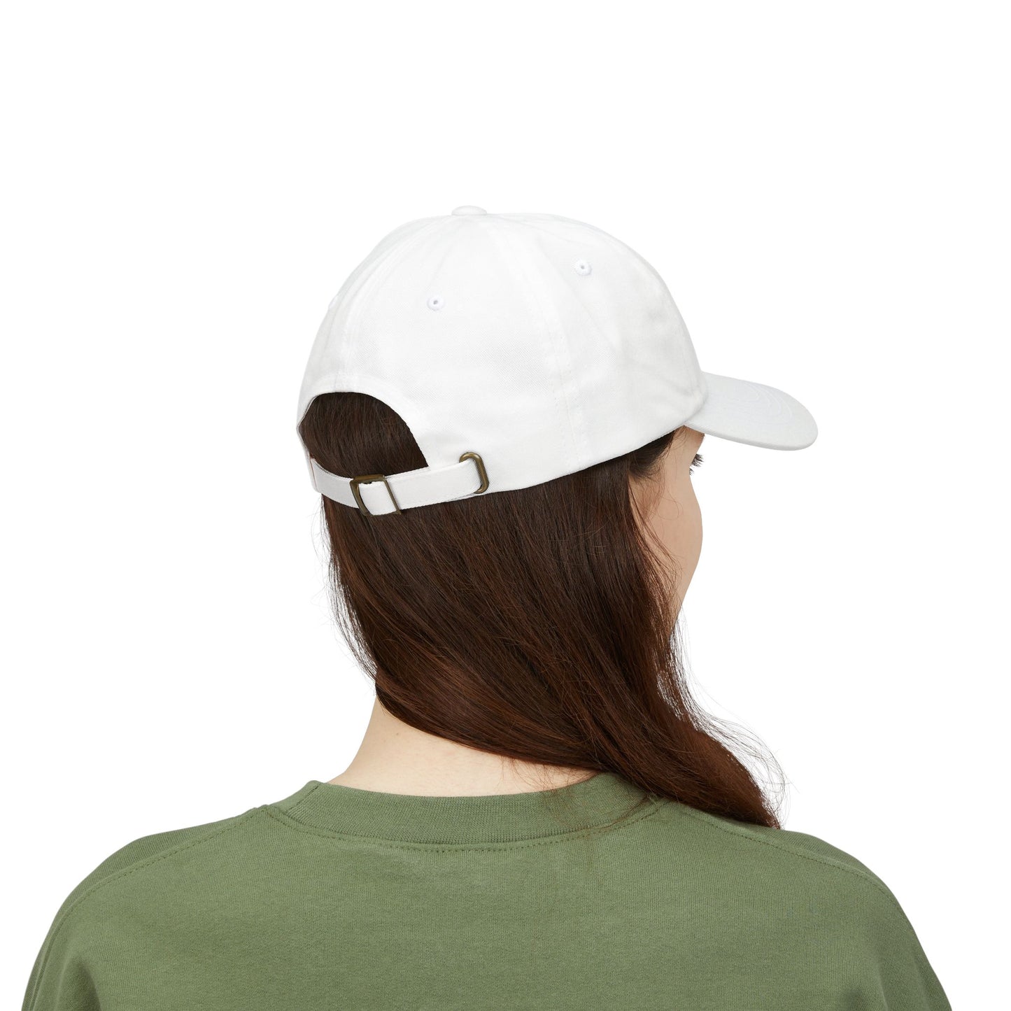 Let Me Cook Dad Cap — Embroidered White Baseball Hat for Cooks & Grillers