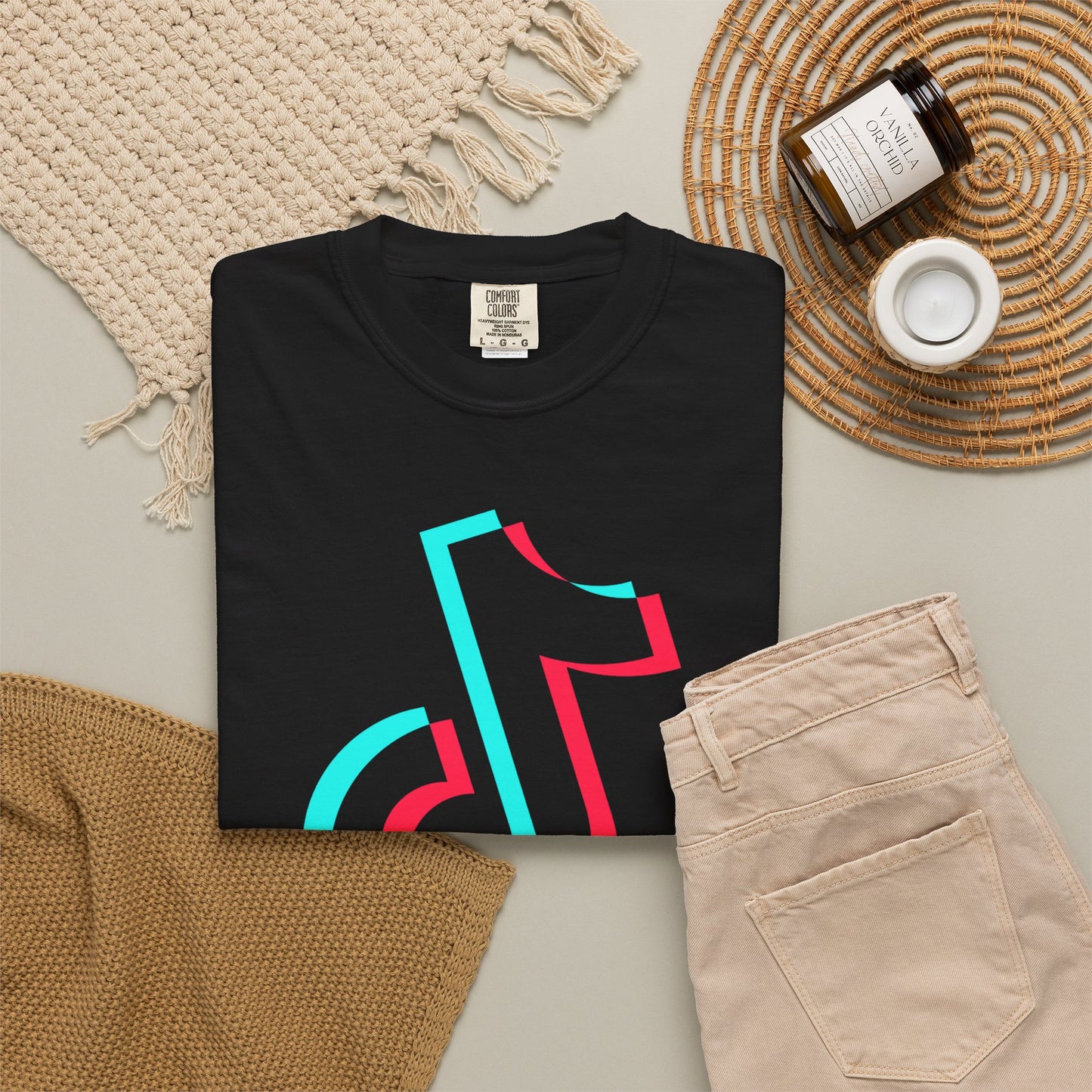 TikTok King T-Shirt — Custom Channel Name Music Tee Tiktok custom Name Tee
