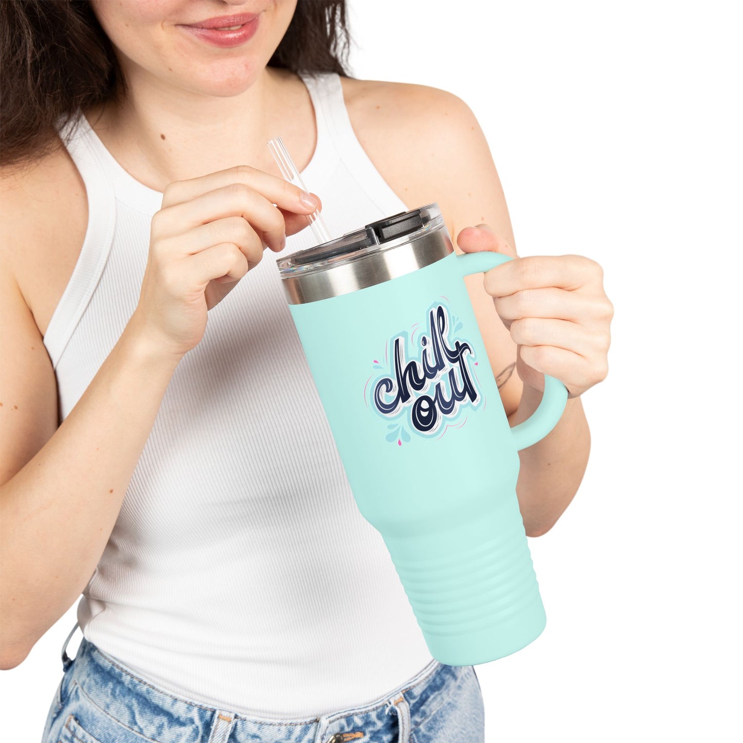 Chill Out 40oz Insulated Travel Mug