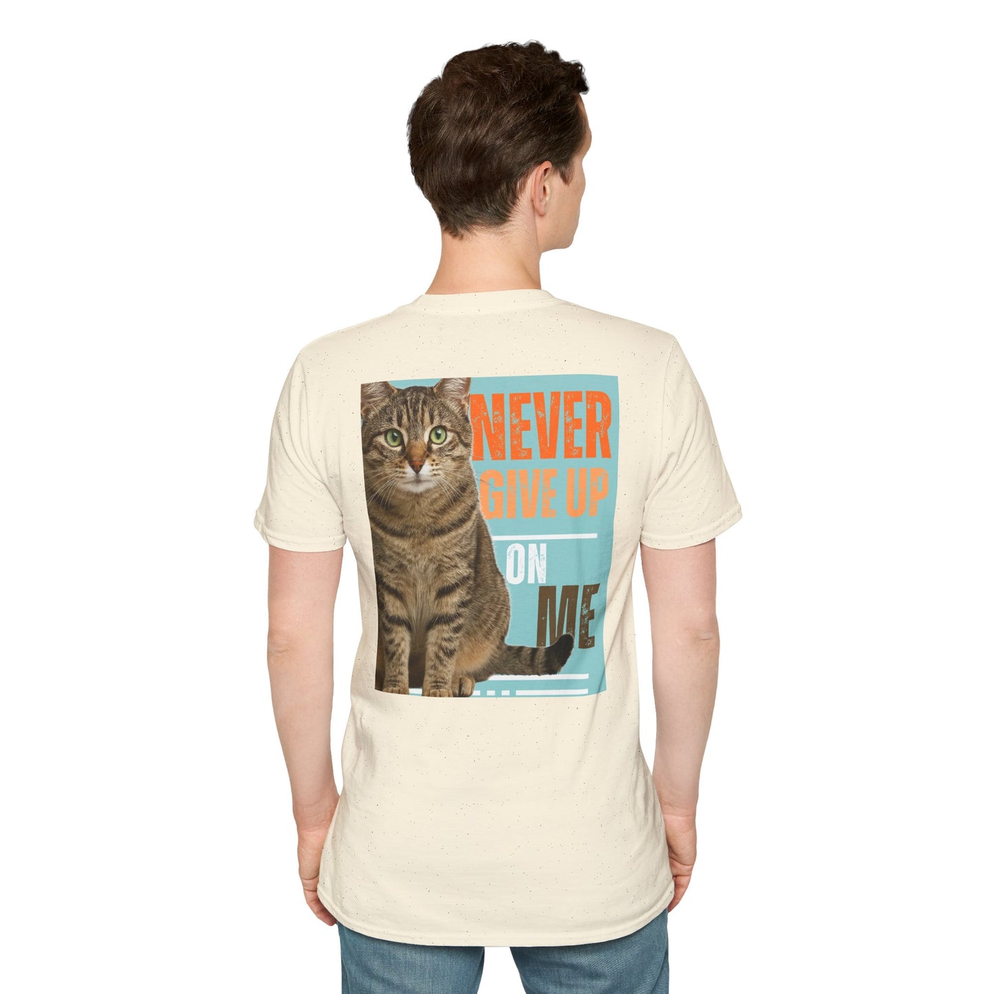Life Is Beautiful Cat T-Shirt — Inspirational Cat Graphic Tee