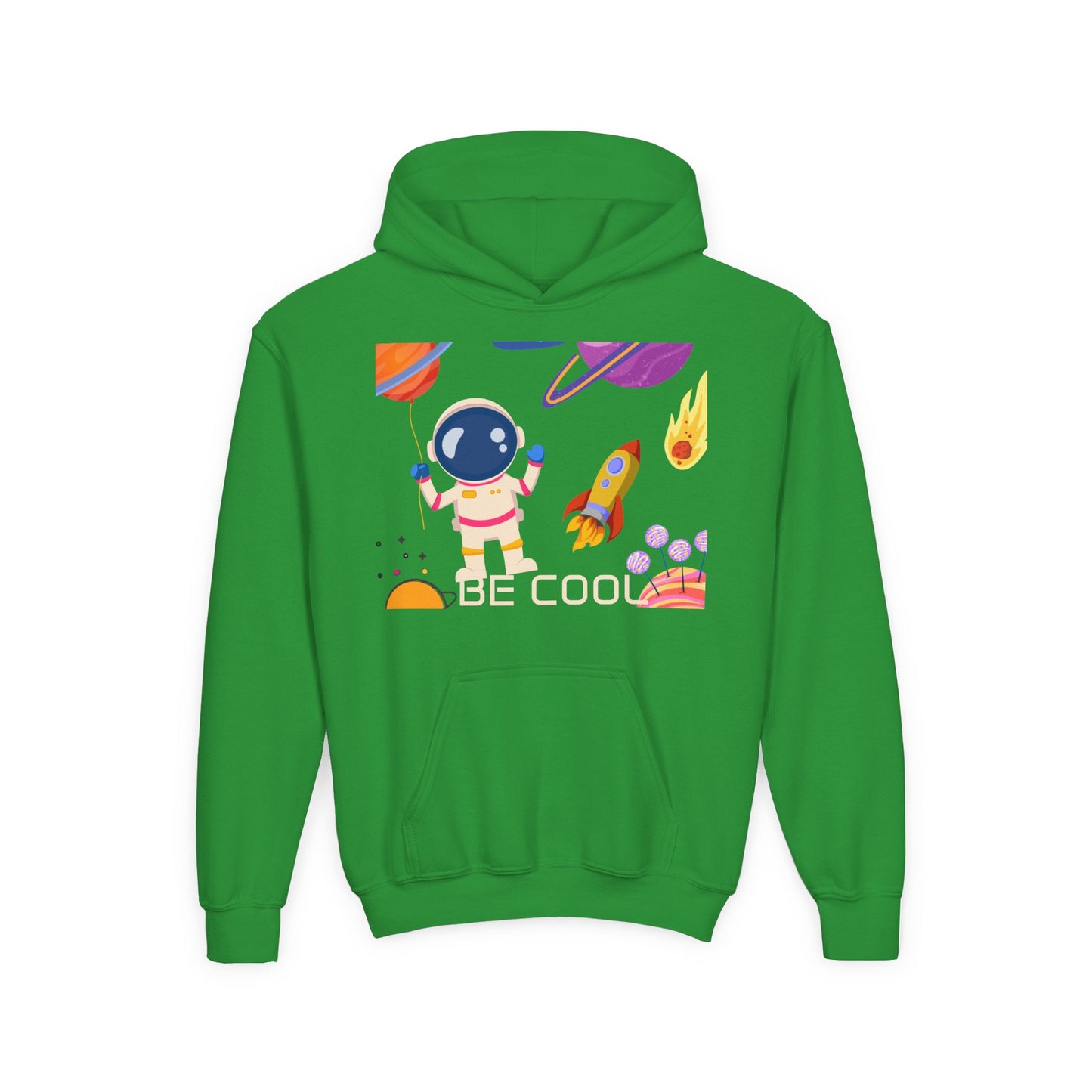 Kids Space Hoodie – Cute Astronaut Rocket Sweatshirt for Boys & Girls - Custom design