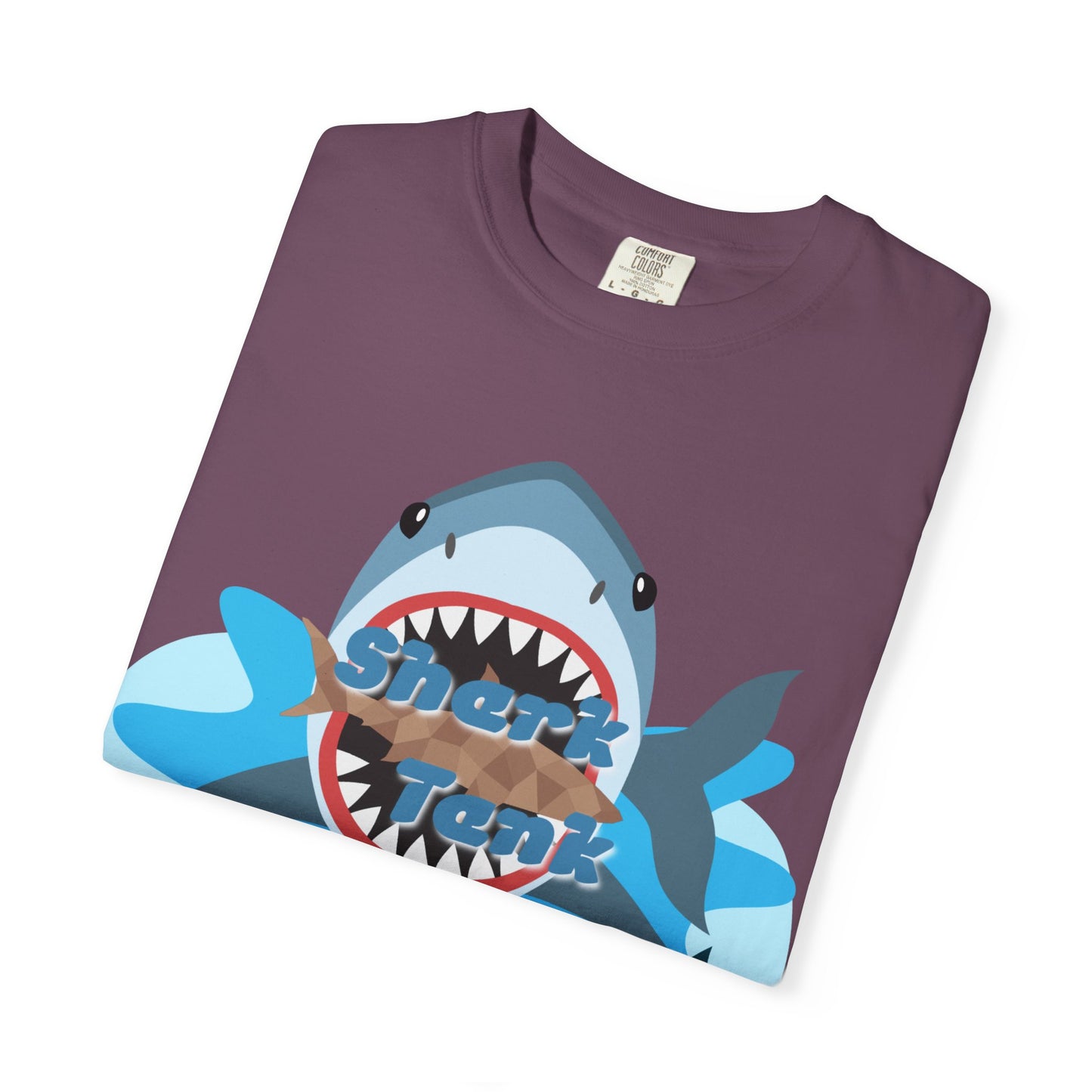 Shark Graphic T-Shirt — 'Shark' Ocean Illustration Tee