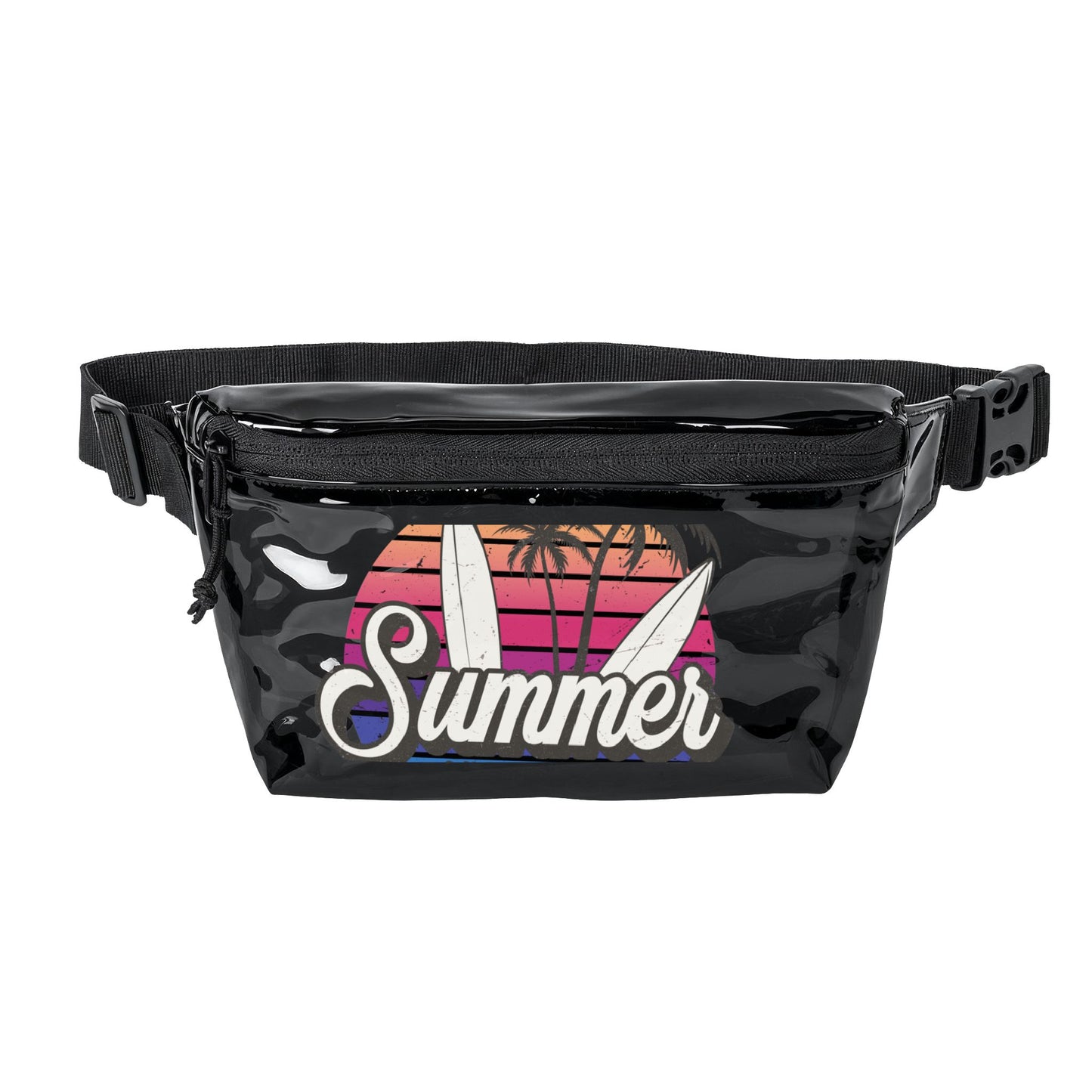 Summer Surf Transparent Fanny Pack