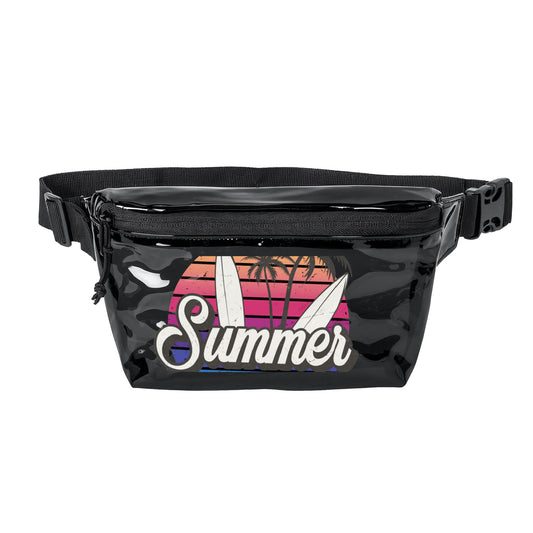 Summer Surf Transparent Fanny Pack