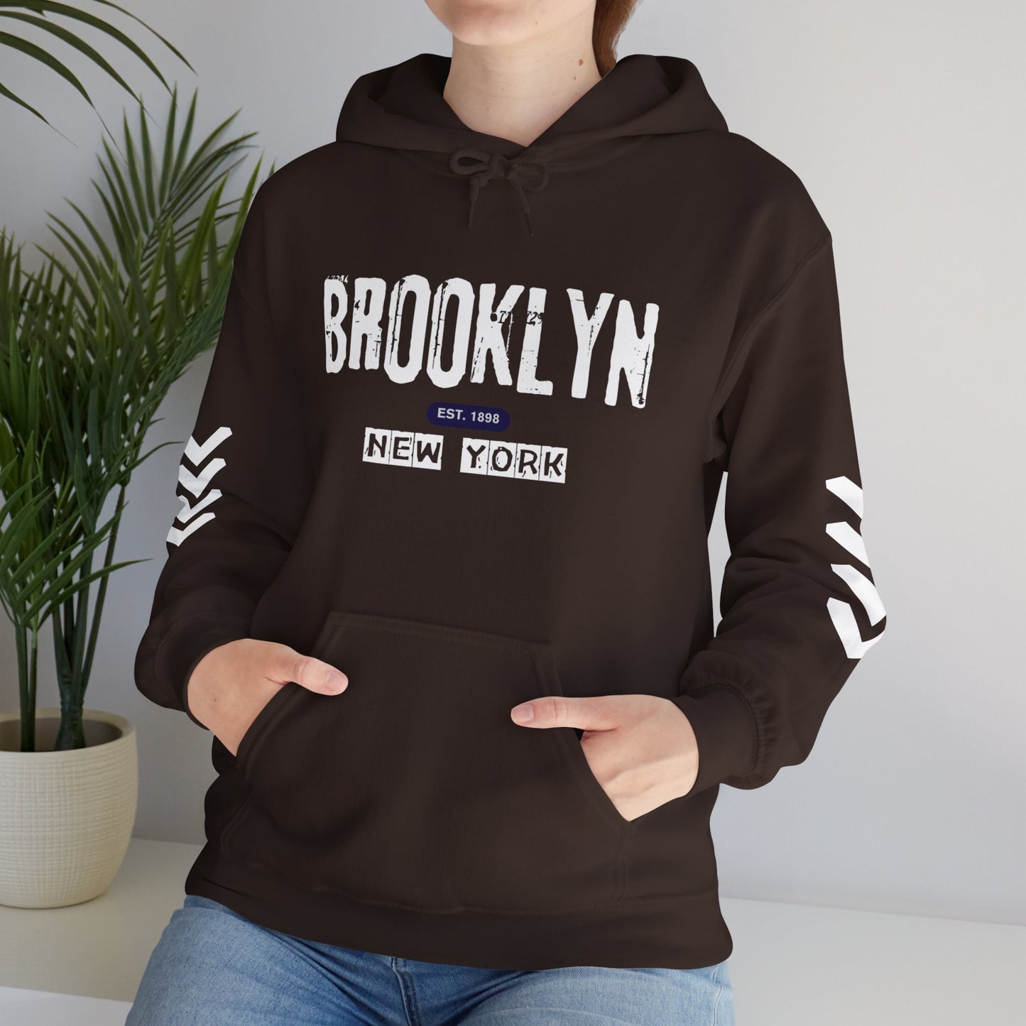 Best Hoodie New York — Urban Brooklyn NY Vintage Logo Sweatshirt