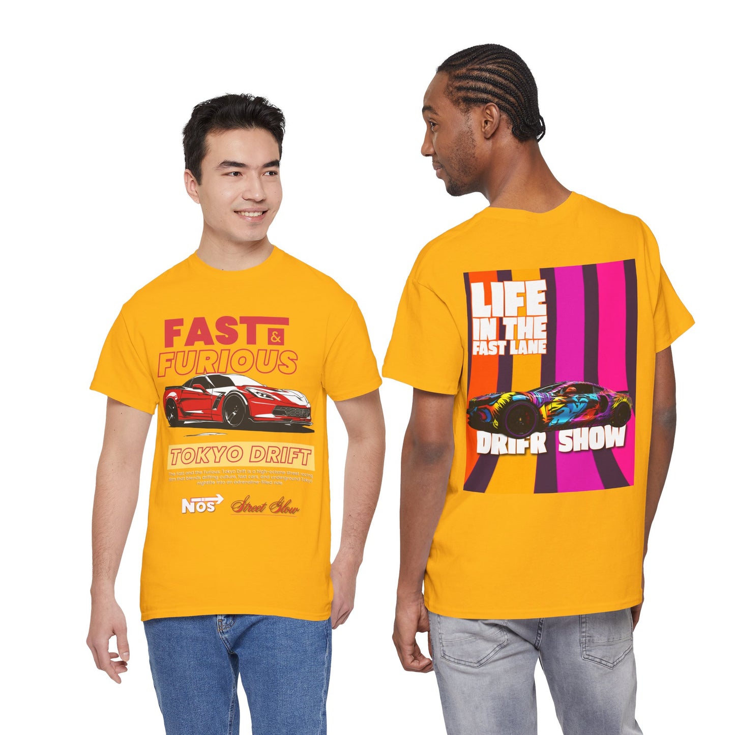Fast & Furious Tokyo Drift Tee — Life in the Fast Lane Drift Car Shirt