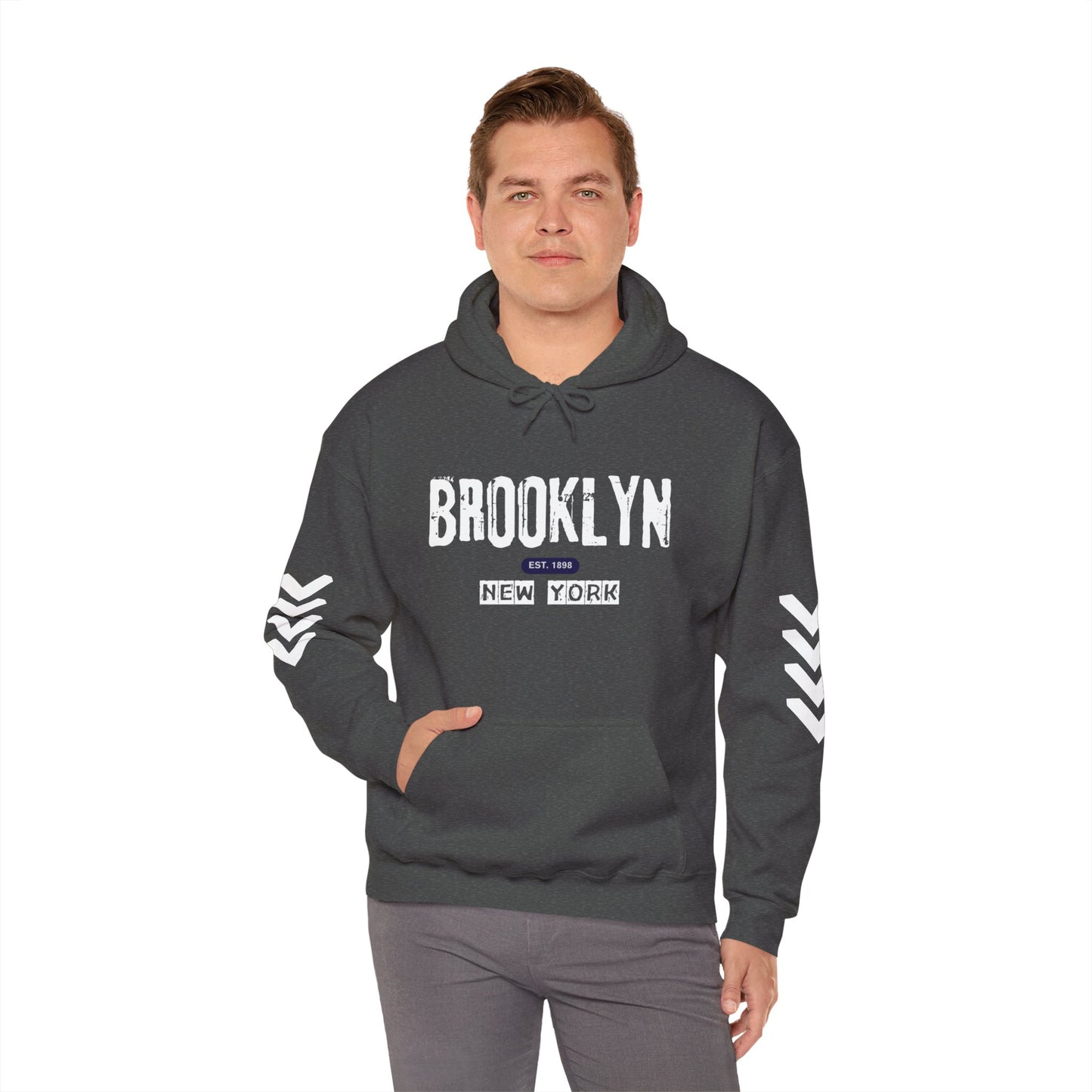 Best Hoodie New York — Urban Brooklyn NY Vintage Logo Sweatshirt