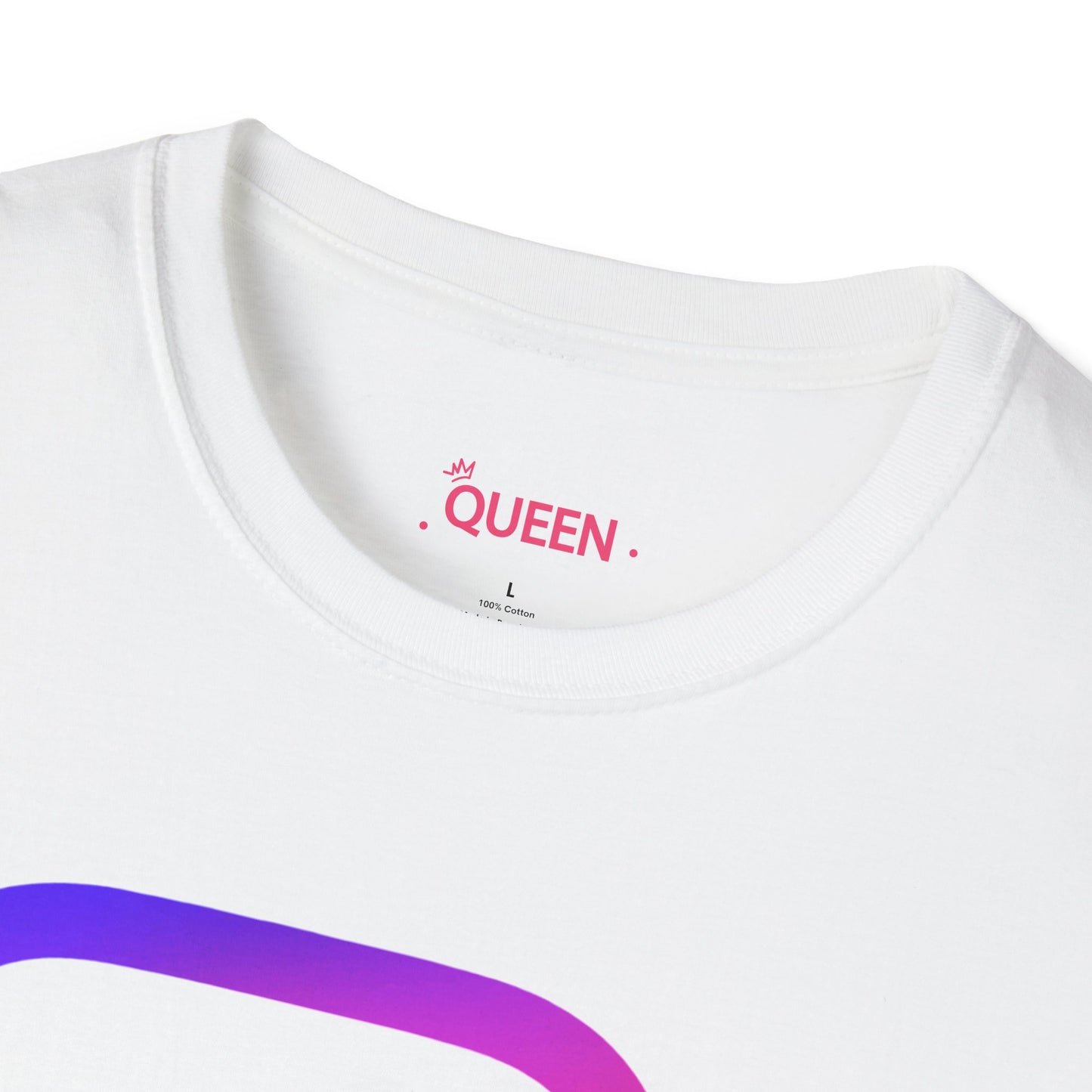 Instagram Queen T-Shirt — "Queen" Social Media Tee with Custom @handle