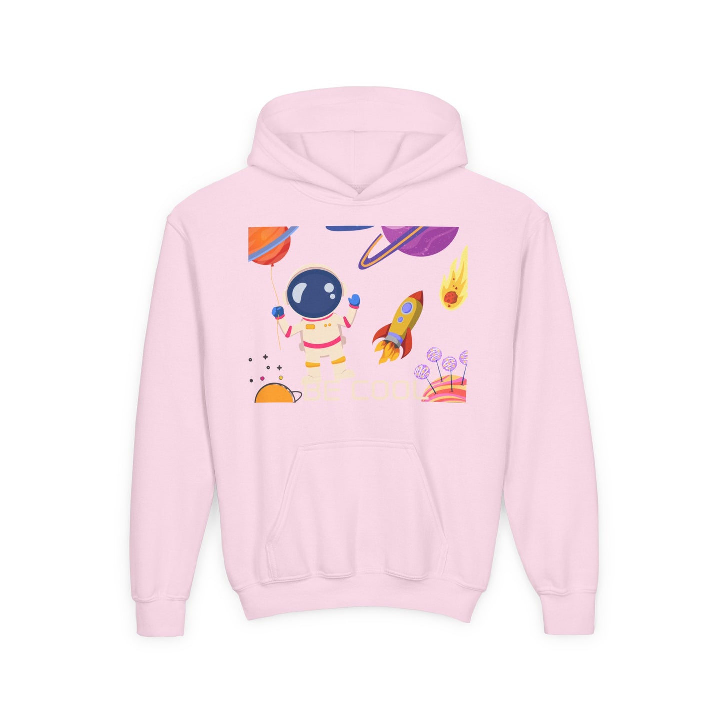 Kids Space Hoodie – Cute Astronaut Rocket Sweatshirt for Boys & Girls - Custom design