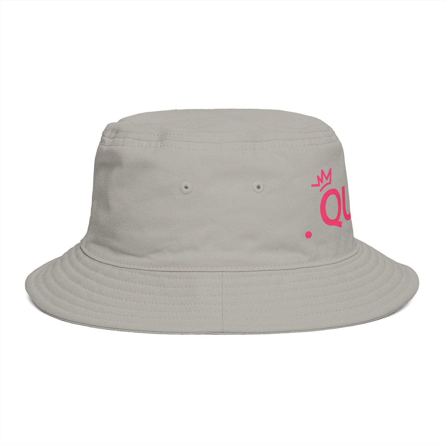 Queen Bucket Hat — Retro Feminine Sun Hat