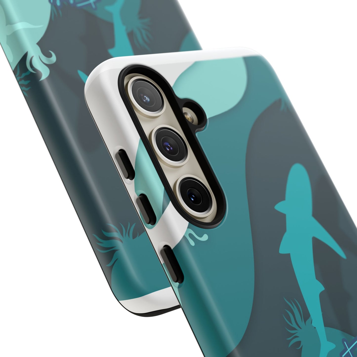 Blue Ocean Phone Case - "Adventure is Worthwhile" Teal Protective Cover