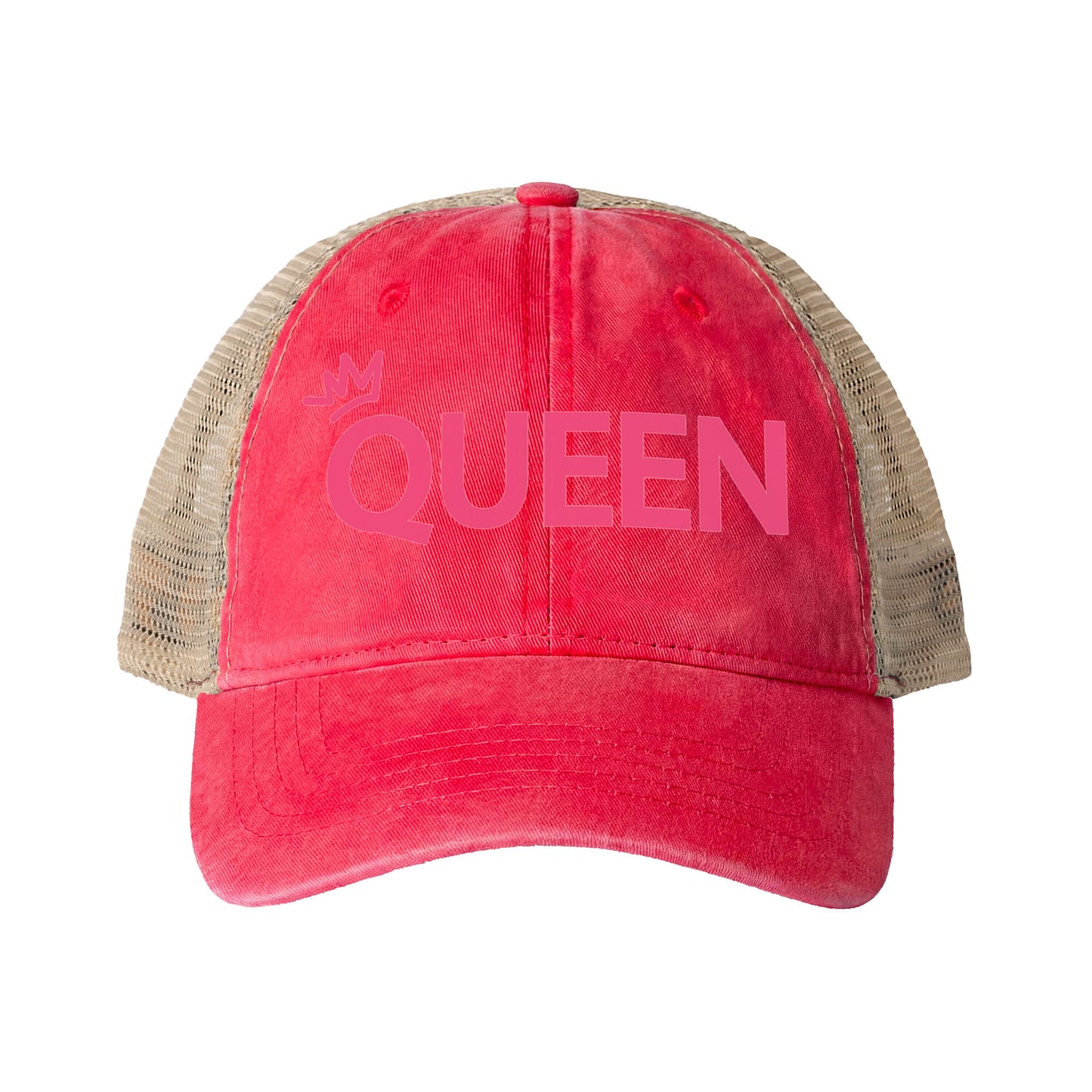 Women's Washed Mesh-Back Cap