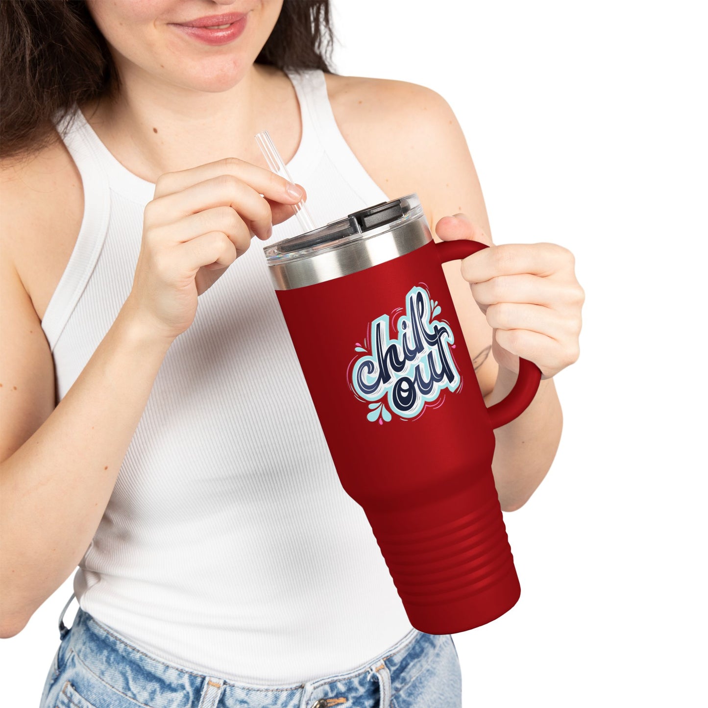 Chill Out 40oz Insulated Travel Mug