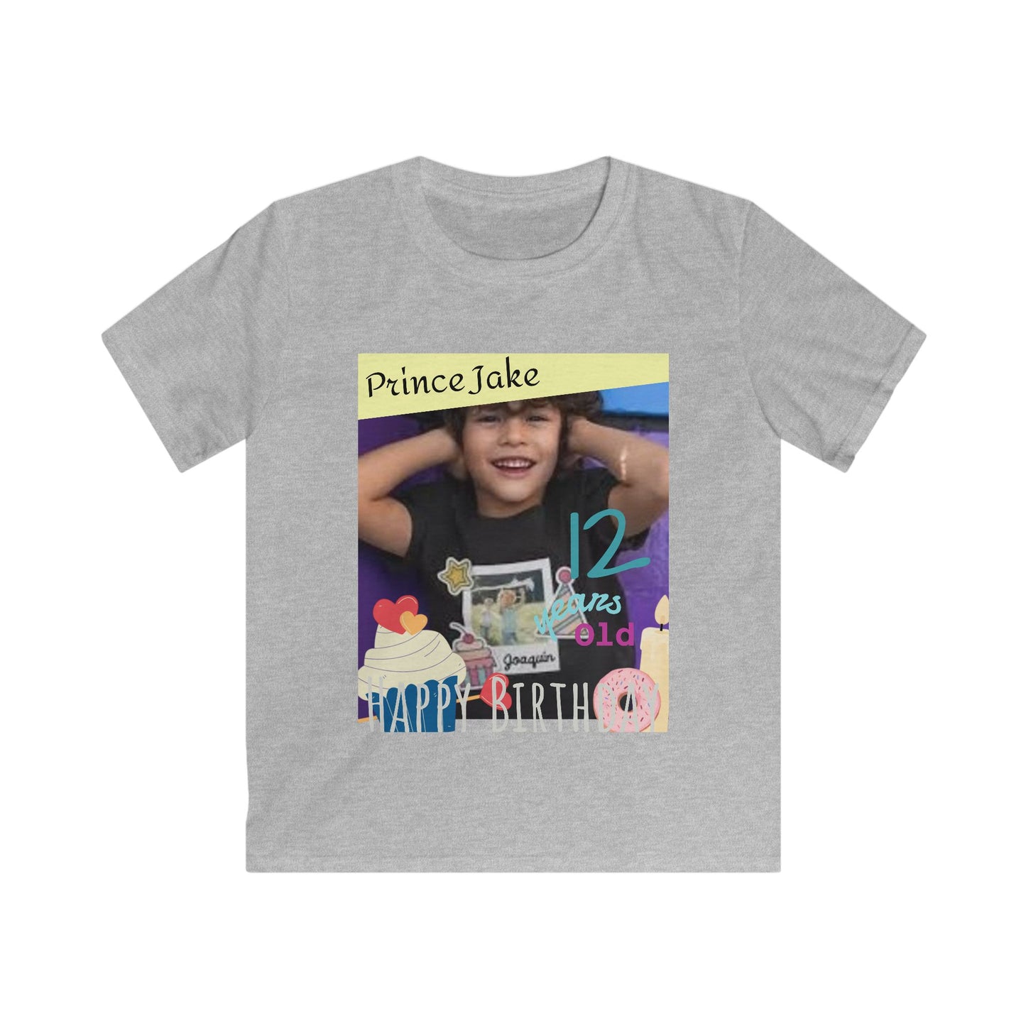 Kids Softstyle Tee - Birthday T-Shirt Custom design