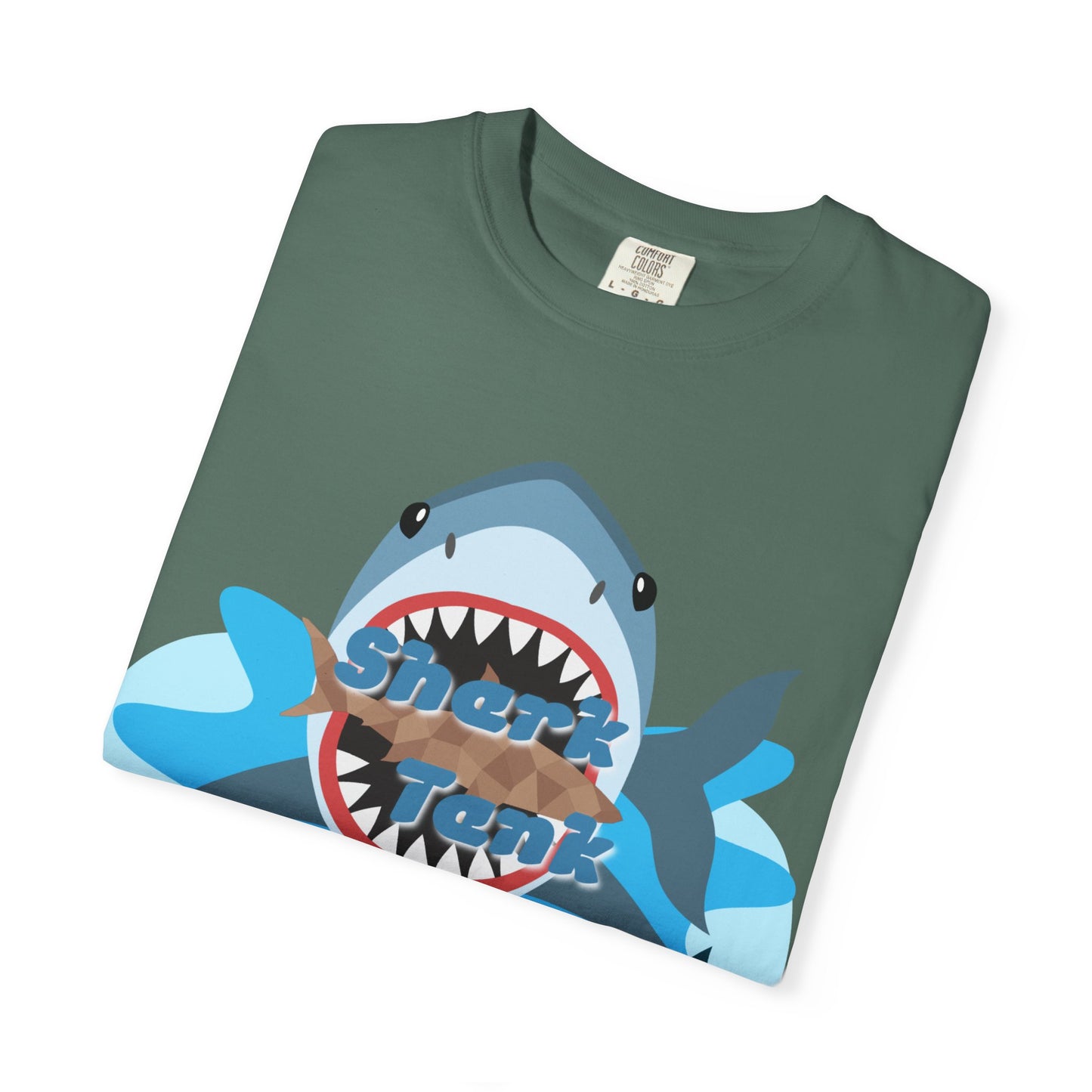 Shark Graphic T-Shirt — 'Shark' Ocean Illustration Tee