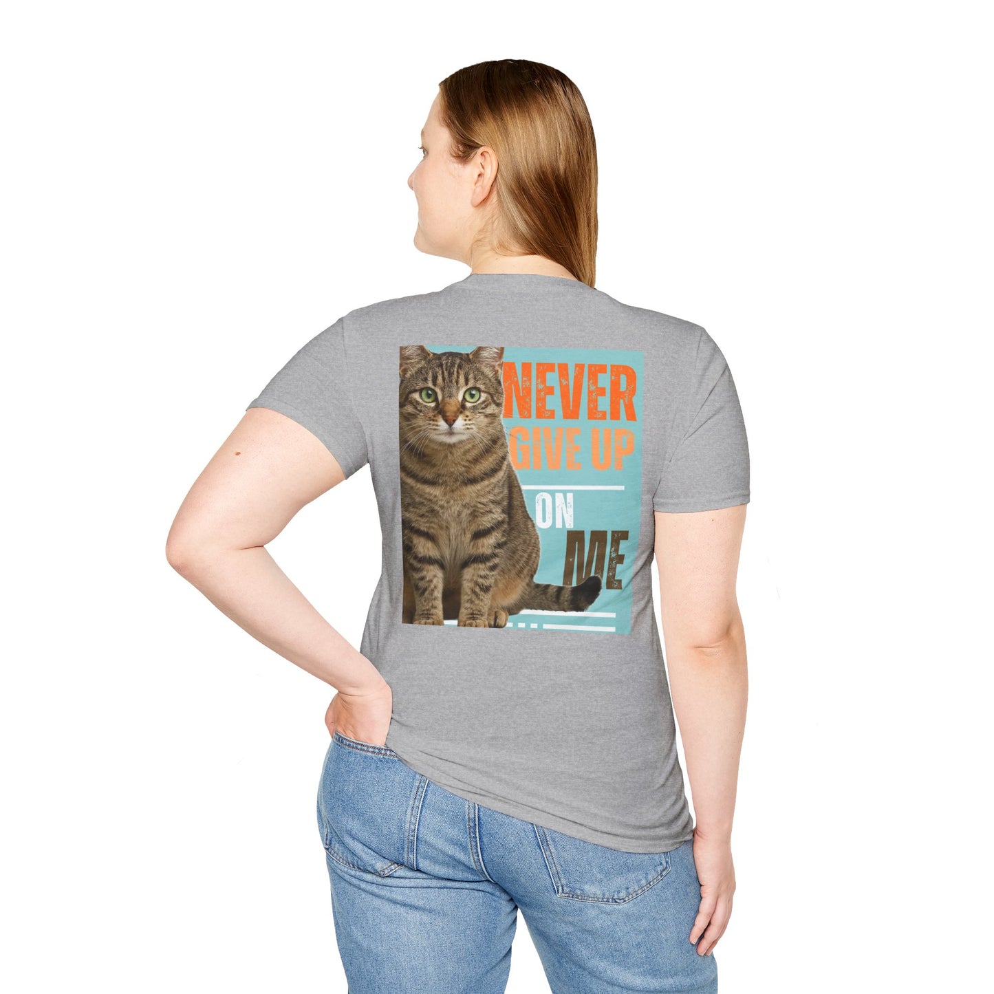 Life Is Beautiful Cat T-Shirt — Inspirational Cat Graphic Tee