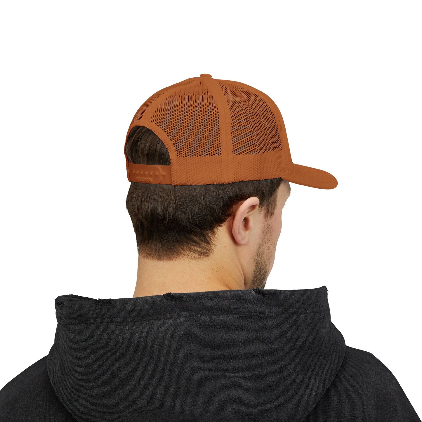 Brooklyn Trucker Cap – Vintage Sequin Patch Snapback