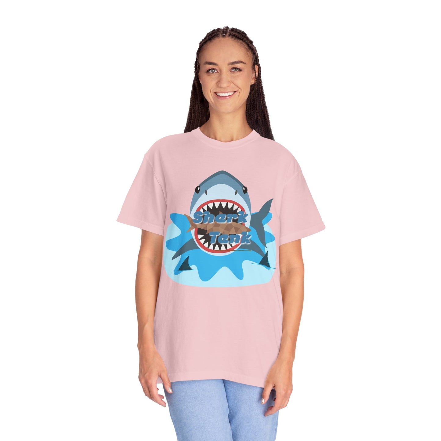 Shark Graphic T-Shirt — 'Shark' Ocean Illustration Tee