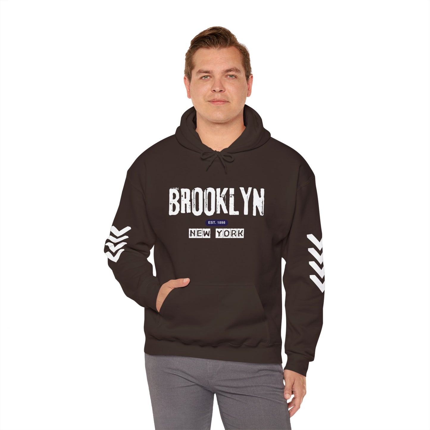 Best Hoodie New York — Urban Brooklyn NY Vintage Logo Sweatshirt