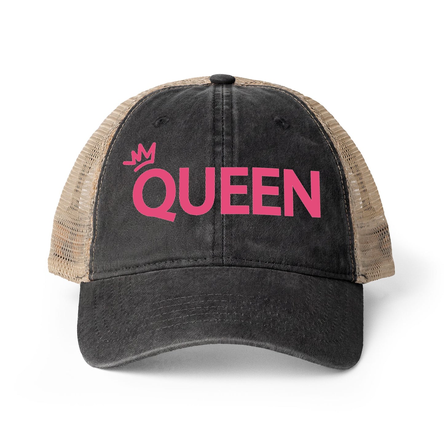 Women's Washed Mesh-Back Cap