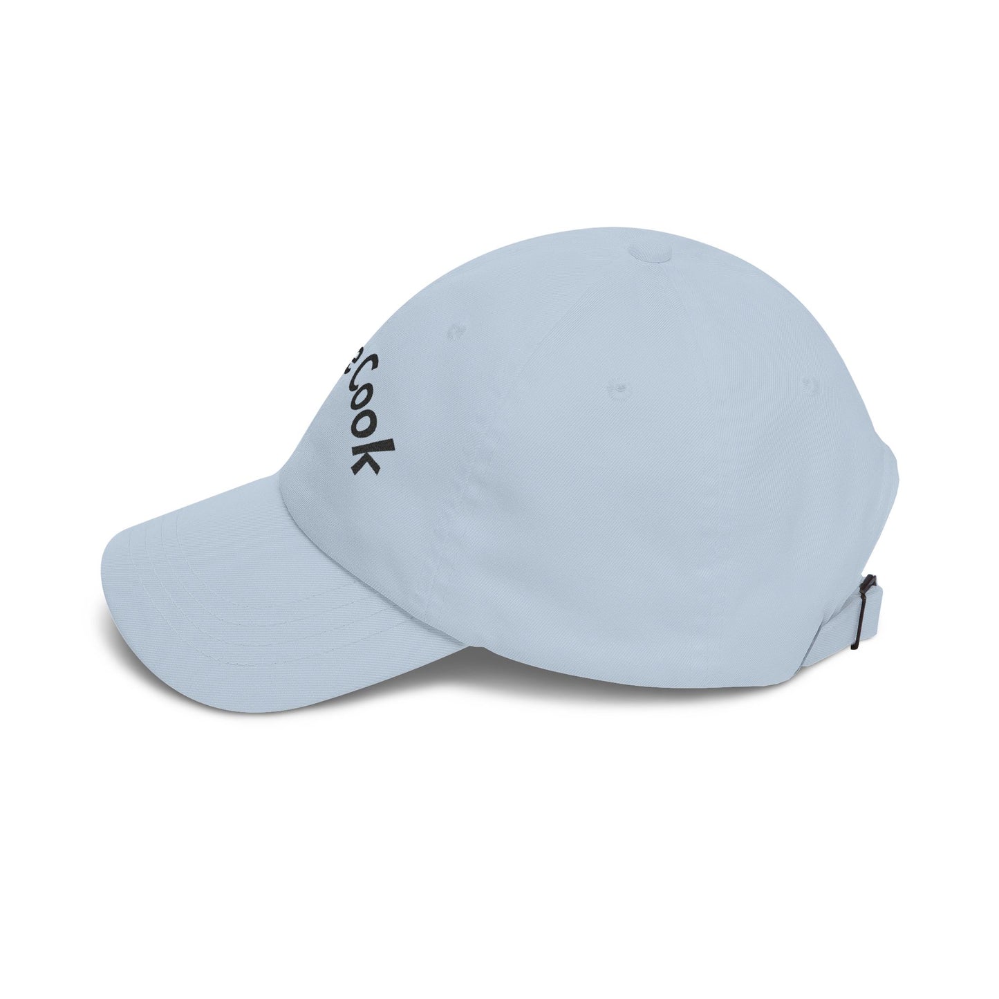 Let Me Cook Dad Cap — Embroidered White Baseball Hat for Cooks & Grillers