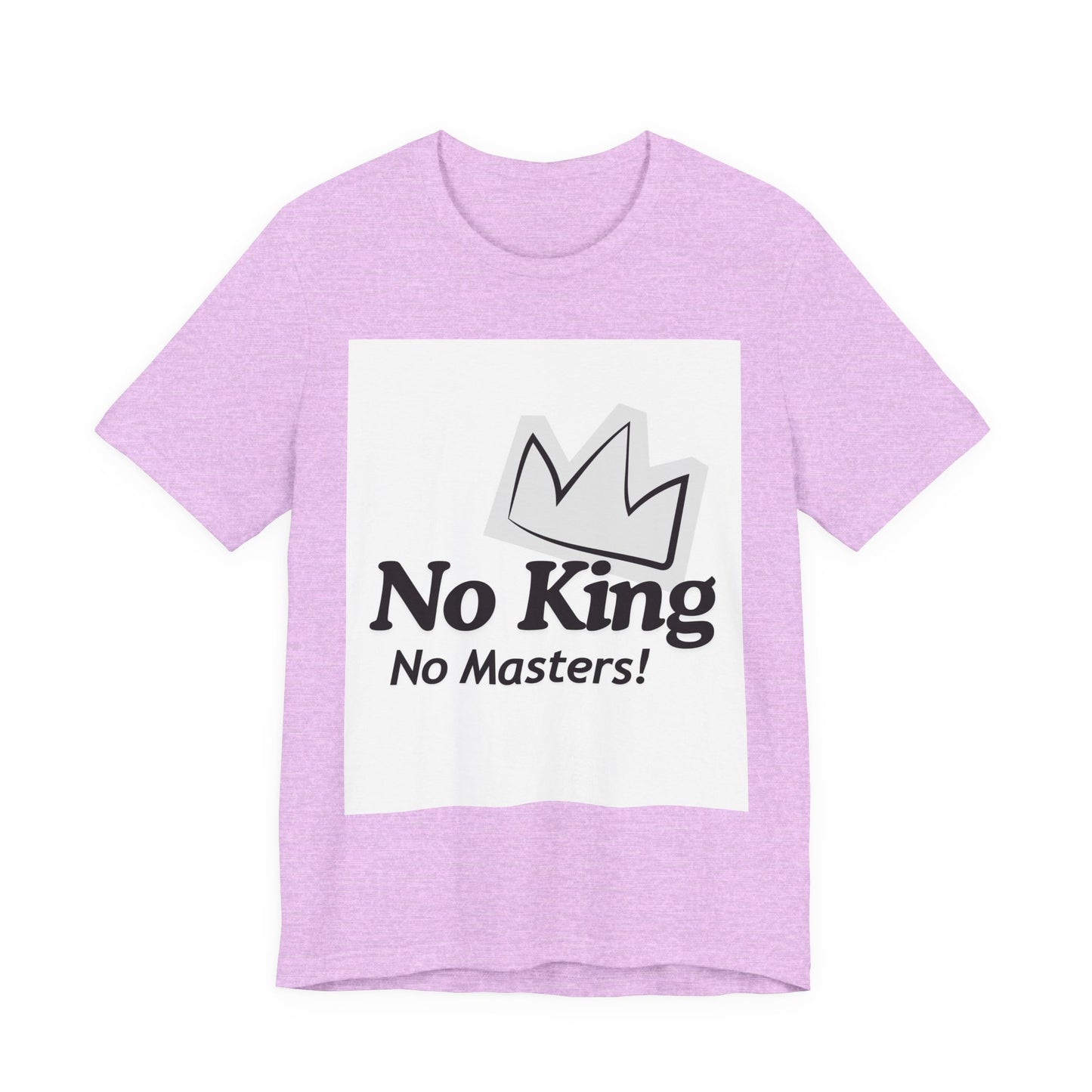 No King No Masters Tee — Anti-Authority Graphic T-Shirt