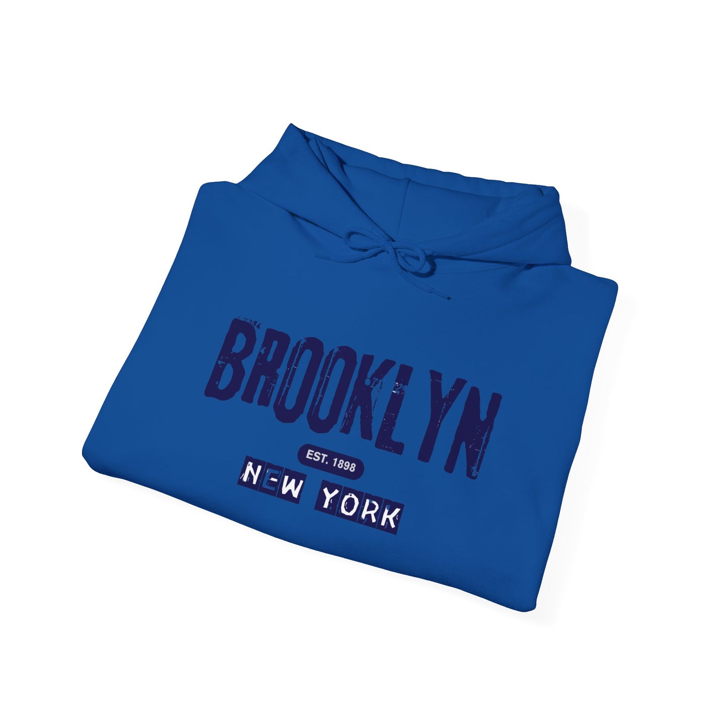 Brooklyn NY Vintage Logo Hoodie — New York City Streetwear Pullover