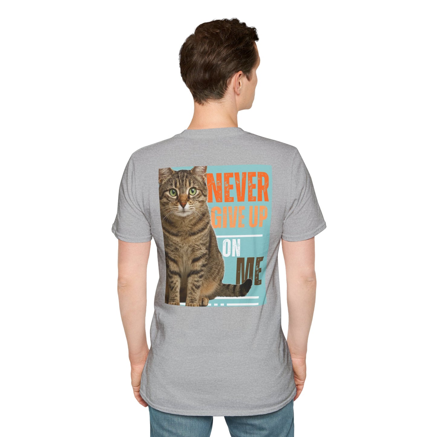 Life Is Beautiful Cat T-Shirt — Inspirational Cat Graphic Tee