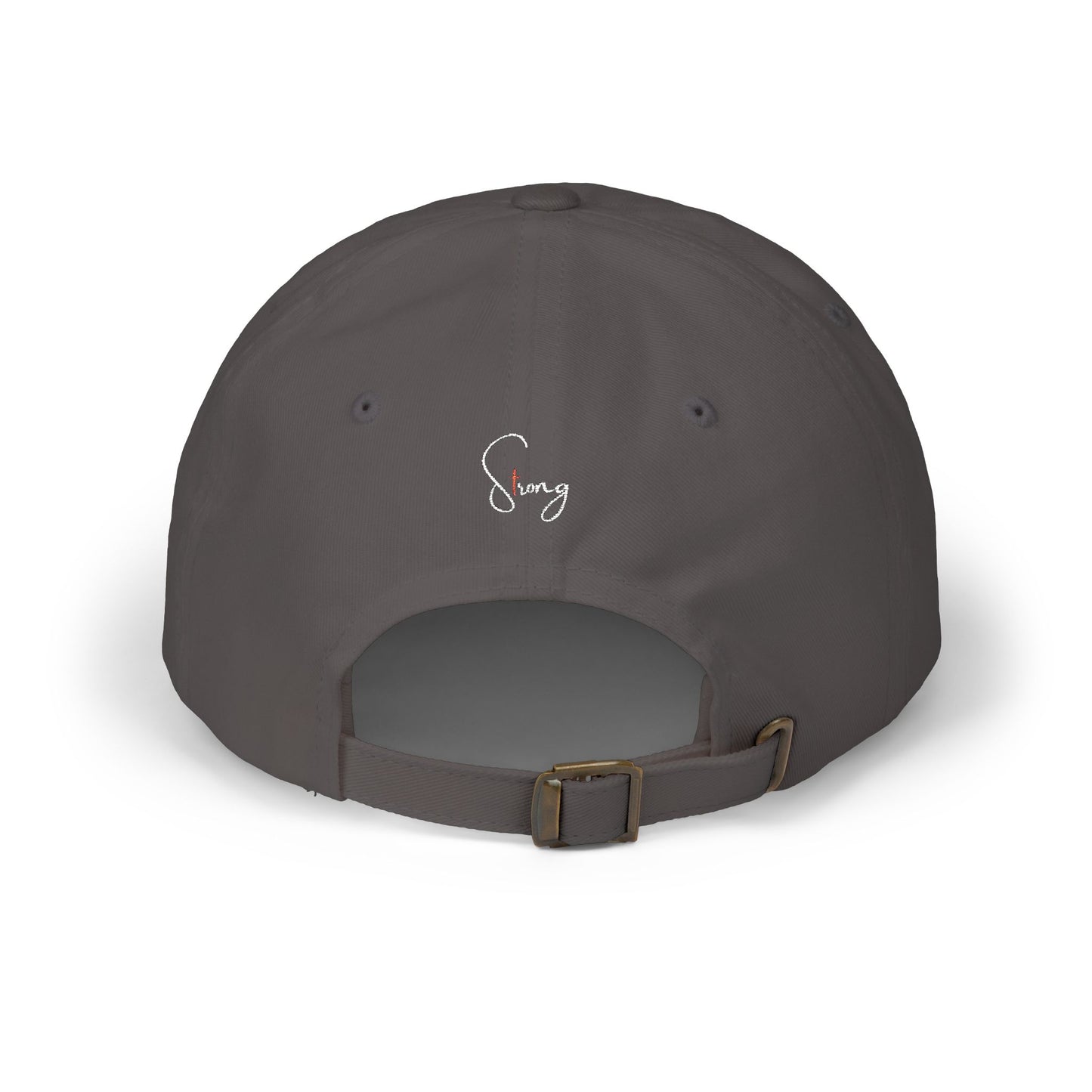 Create New Life — Embroidered White Baseball Cap for Regular Use