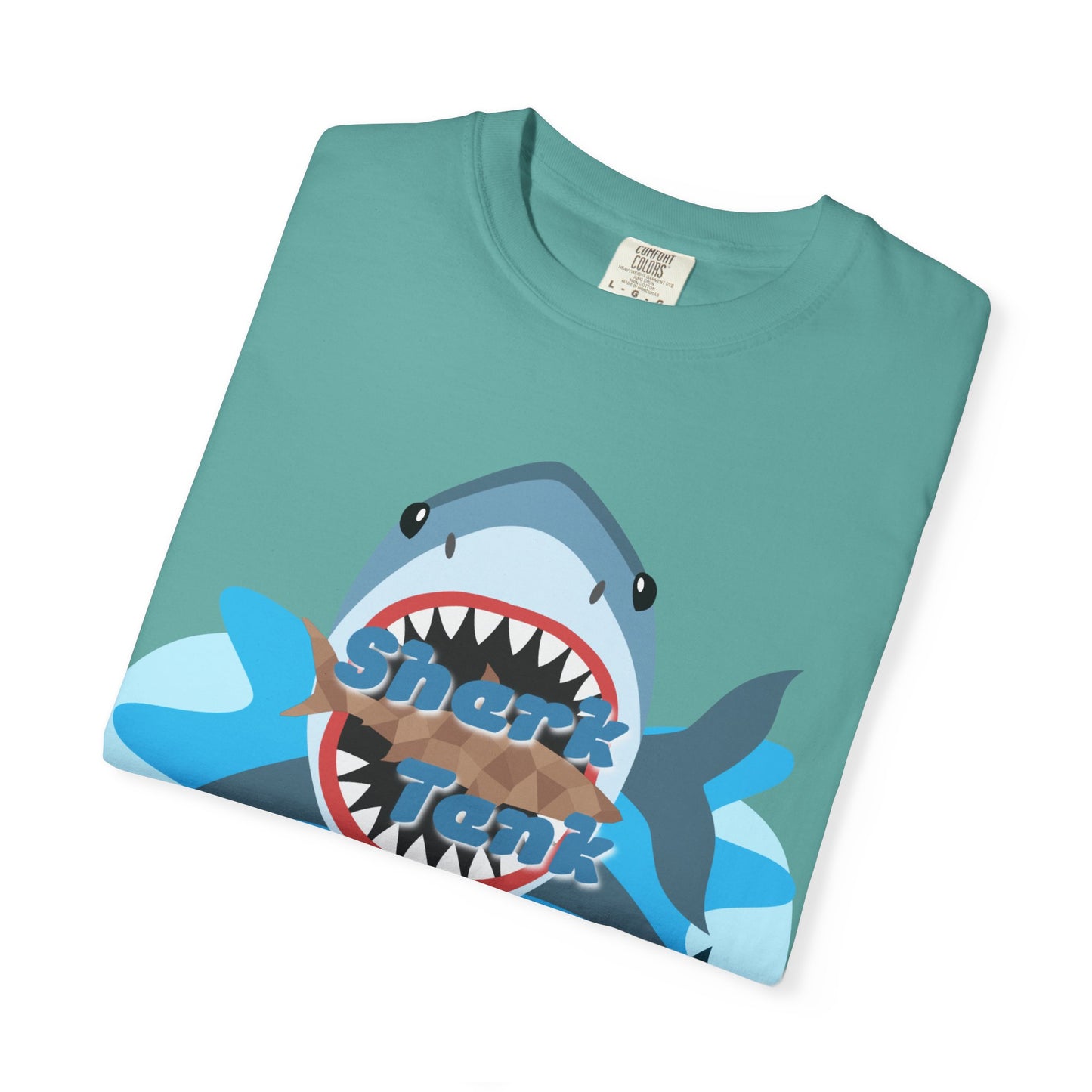 Shark Graphic T-Shirt — 'Shark' Ocean Illustration Tee