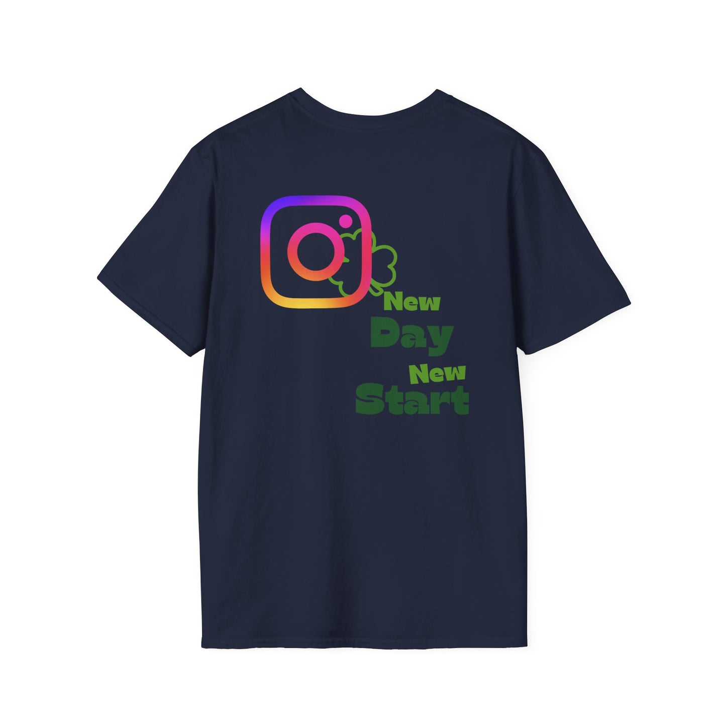 Instagram Queen T-Shirt — "Queen" Social Media Tee with Custom @handle