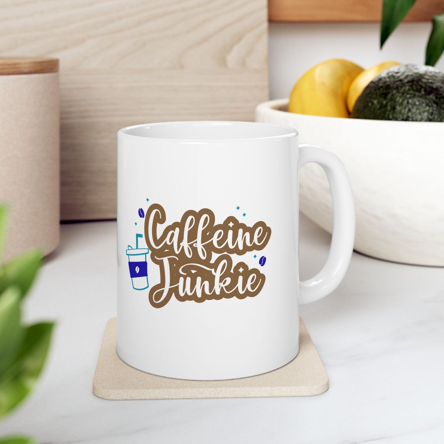 Coffee Shop Lover Mug — "Coffee First, Talk Later" Ceramic Mug (11oz & 15oz)