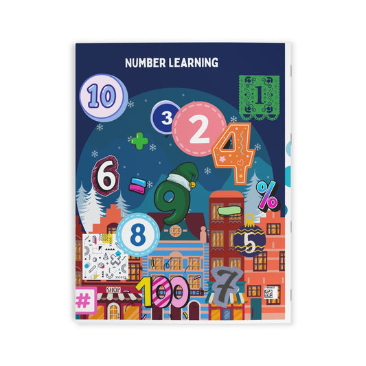 Trace the Number Coloring Book — Number Learning Activity Book for Kids