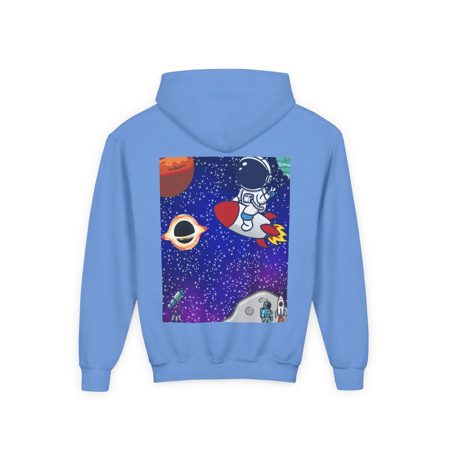 Kids Space Hoodie – Cute Astronaut Rocket Sweatshirt for Boys & Girls - Custom design