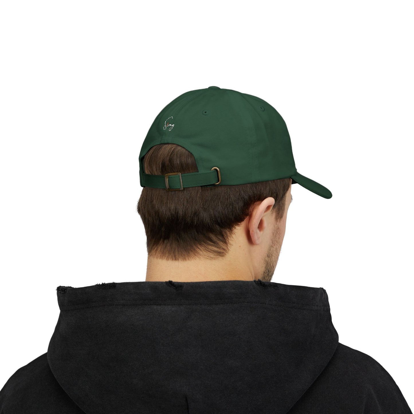 Create New Life — Embroidered White Baseball Cap for Regular Use