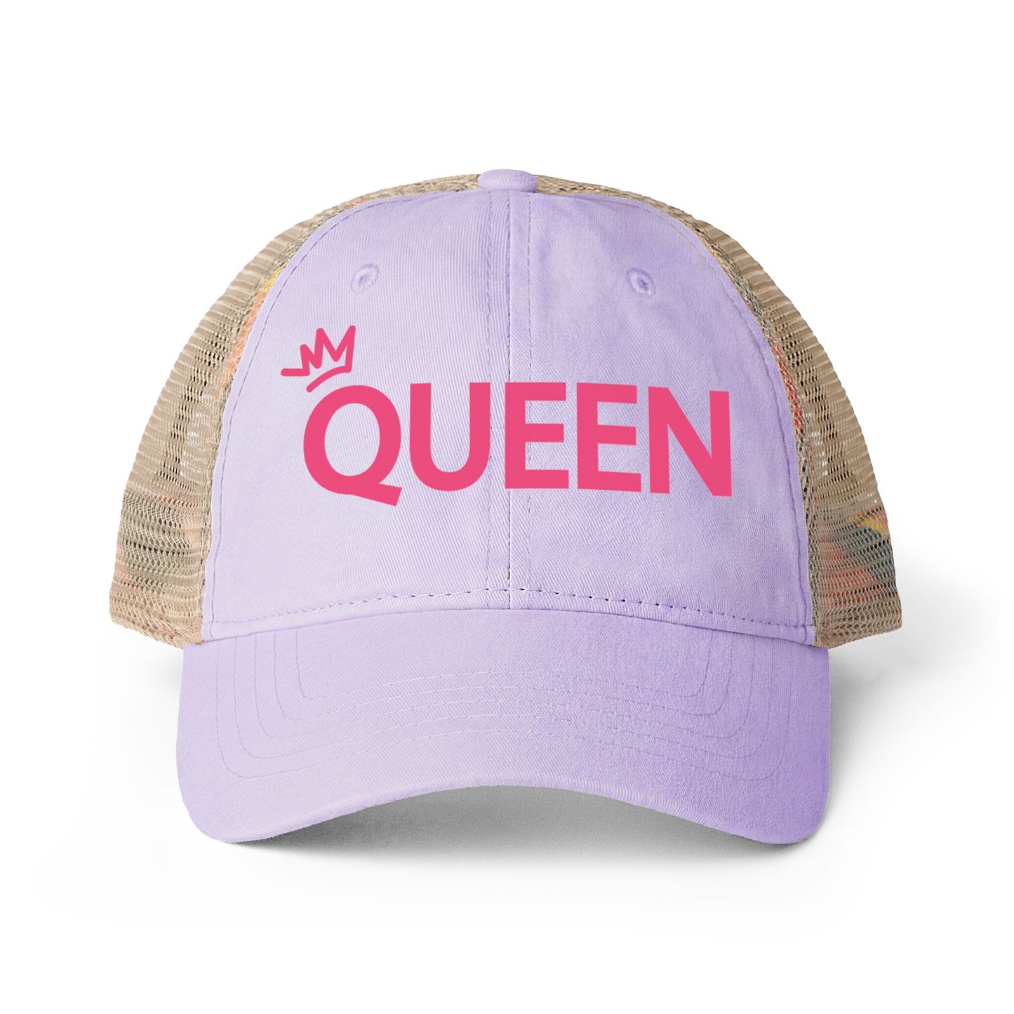Women's Washed Mesh-Back Cap