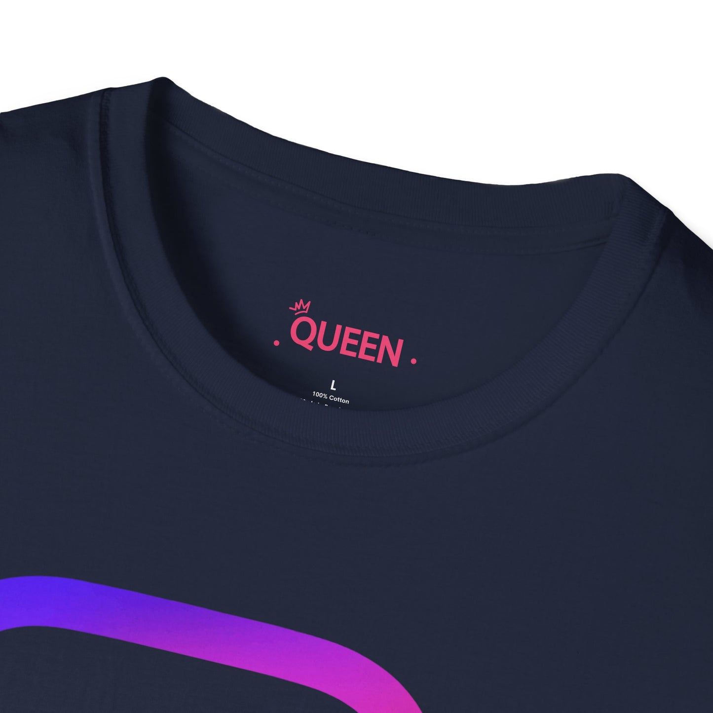 Instagram Queen T-Shirt — "Queen" Social Media Tee with Custom @handle