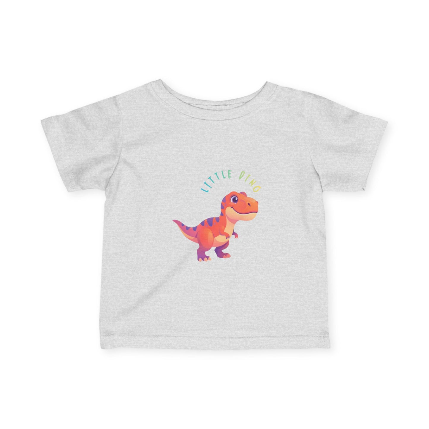Infant T-Shirt — Colorful 'Little T-Rex' Dino Tee for Babies