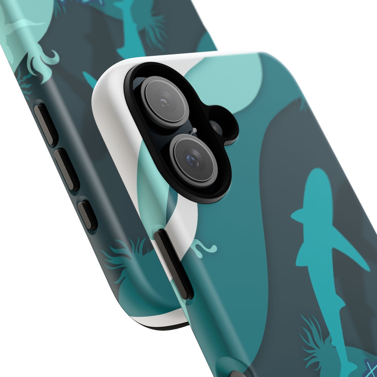 Blue Ocean Phone Case - "Adventure is Worthwhile" Teal Protective Cover