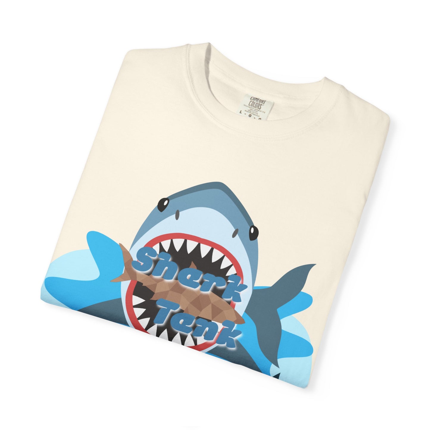 Shark Graphic T-Shirt — 'Shark' Ocean Illustration Tee