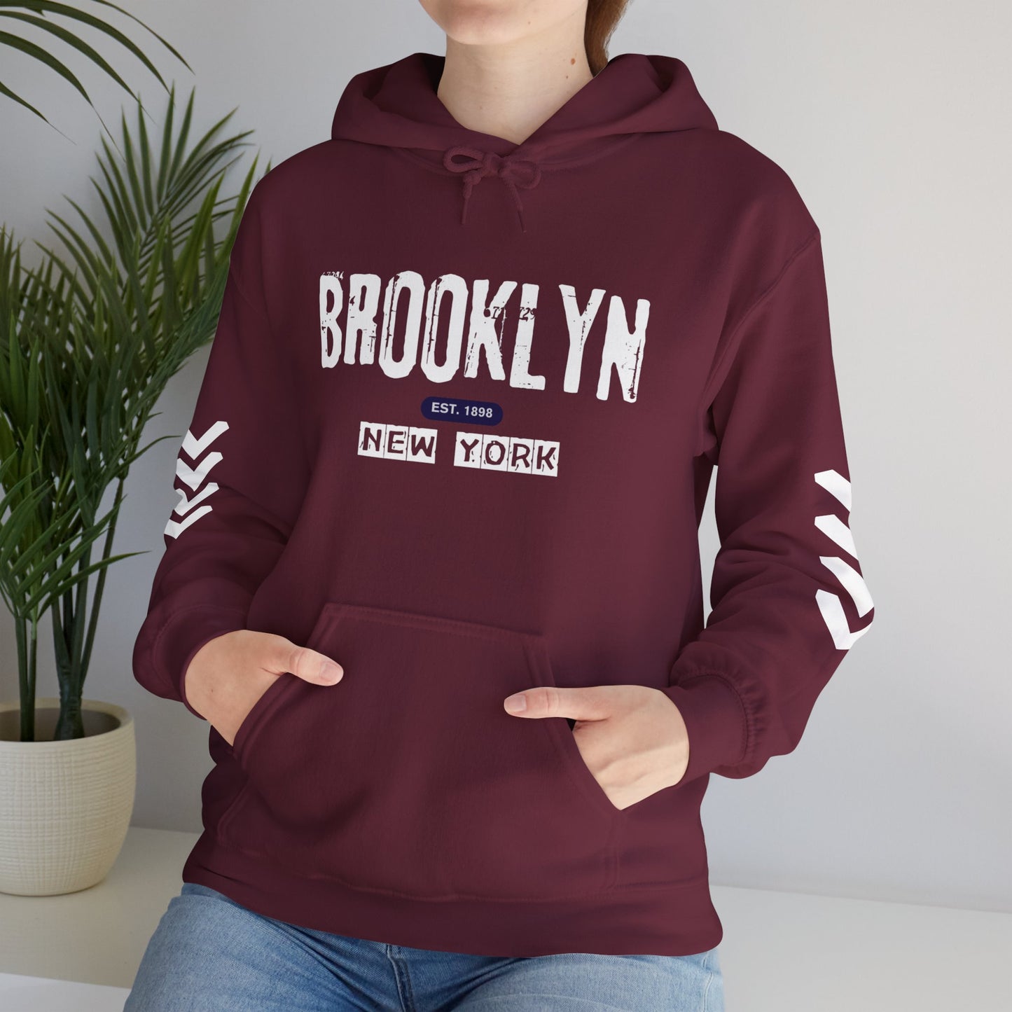 Best Hoodie New York — Urban Brooklyn NY Vintage Logo Sweatshirt