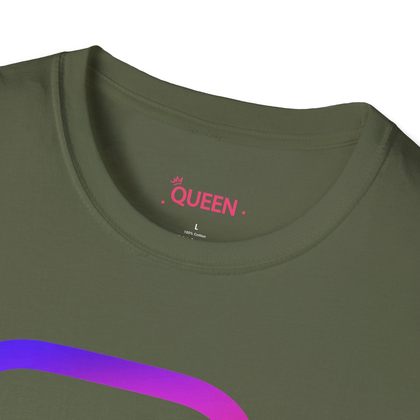 Instagram Queen T-Shirt — "Queen" Social Media Tee with Custom @handle